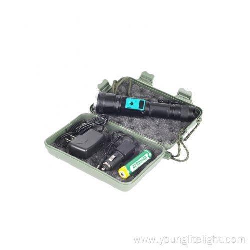 USB rechargeable flashlight with powerful T6 LED